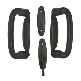 9184666 Andersen Windows & Doors 827705793040 2 Panel Gliding Door Hardware Set Black