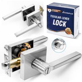 Z7781 Annfuz Privacy Push Button Non-handed Locking/one-touch Opening Interior Extended Do