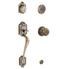 496155 Antique 100959 Id Handleset Brass Georgian Knob Interior Parthenon