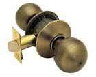 F40orb609 Antique Schlage Privacy Orbit Brass