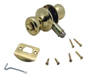 013-202 Ap Products 711217005558 Privacy Lock Set - Knob Polished Brass