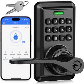 Sl02s Apestellar Wi-fi Smart Door Lock Keyless Entry With Knob Keypad Wi