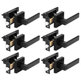 Arti-life 716955853577 Probrico 6 Pack Privacy Door Handles Keyless Handle Set Comfortable Touch