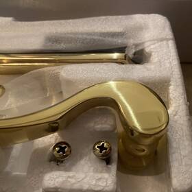 4440187 Ashland Door Handle Passive No Key Trim Set Lever Solid Pure Brass 4440187 Ashland Door Handle Passive No Key Trim Set Lever Solid Pure Brass