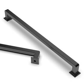 0913pn Asidrama 6 Pack 15 Inch 381mm Matte Black Kitchen Cabinet Handles P