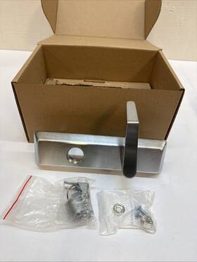 Au626f Assa Abloy 630 Rhr Lc Exit Device Lever Trim Sterling Silver New Open