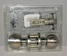 Atlas 048037331001 Ball Passage Door Knob Set - Open Package Unused