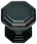319-vb Atlas Venetian Homewares Knob Bronze 1.25 Dickinson . Octagon