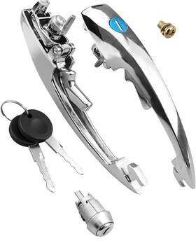 113898205mc Augrex Door Handle Pair Kit With Ignition Cylinder Fit For Vw Beetle Sedan And Sunroof 1