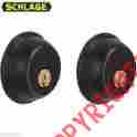 B362nv716 Schlage Deadbolt Keyed Two Sides Aged Bronze