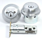 B62n626 Schlage Deadbolt Keyed Sides Brushed Chrome 043156169405