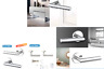 B90383a10ss Sumbin Modern Passage Lever Door Handle For Hall 712217184434