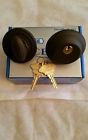 Ba360 Deadbolt- Cylinder - Oil-rubbed 613 Schlage Shipping Bronze-free Single