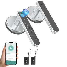 Ca02-bs Bafuweiy Fingerprint Door Lock Finger Print Knobs Thumbprint Knob With App