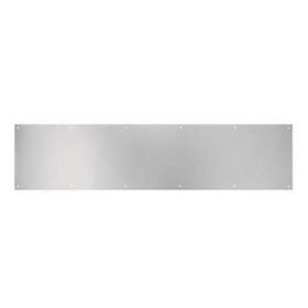 20000030834 Baldwin Commercial Grade 8 Inch X 34 Solid Brass Kick Plate