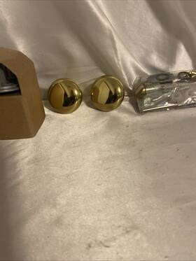 5015.030 Baldwin Door Knob .priv Polished Brass Privacy Lock Set
