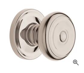 5030.056.fd Baldwin 5020.056.fd 5020 Non-turning Two-sided Dummy Door Knob Set With 5048 Rose