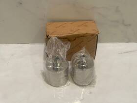 5055055imr Baldwin Rd Knob X Less Rose Polished Chrome