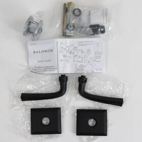 Baldwin 5141.190.pass 5141 Passage Lever Set In Black