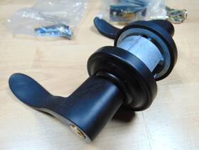 5255.050.rent Baldwin 5255050rent Right-handed Single Cylinder Keyed Entry Door Lever Set