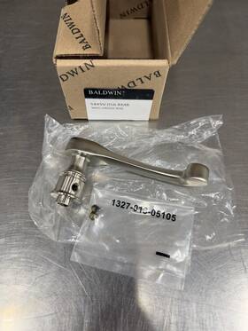 5445v.056.rmr Baldwin 5445v Single Door Lever - Satin Nickel New