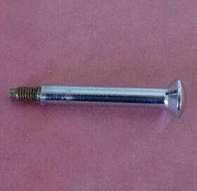 5510.0030 Baldwin 5510 003 Polished Chrome 260 Privacy Pin Button Estate Knob Latch Short