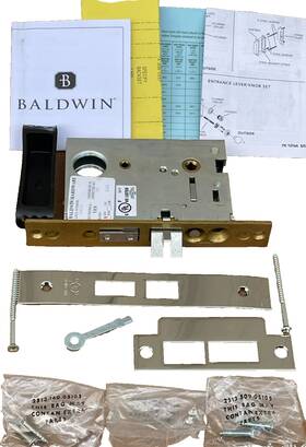 6055.055.r Baldwin 6055.055 Harware Mortise Lock - Knob Right Hand