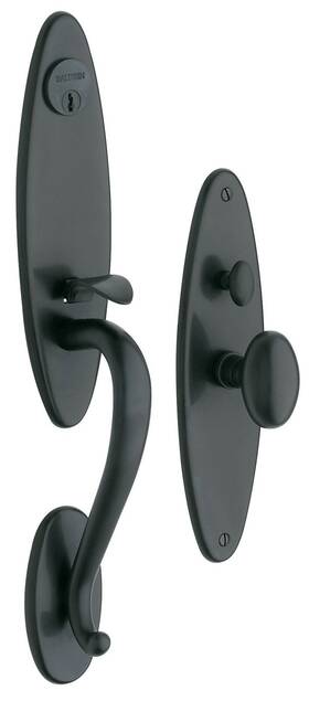 6573.102.entr Baldwin 723079059648 Springfield Handleset Lockset Trim Reverse Left-hand Door