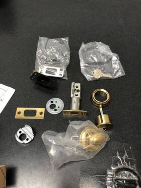 8031031 Baldwin Traditional Solid Brass Deadbolt - Estate Collection Non-lacque