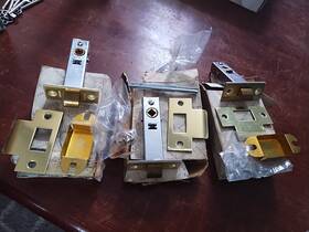 8513-030 Baldwin 8513-30 3 Vtg Nos Door Mortise Locks Locksets In Boxes