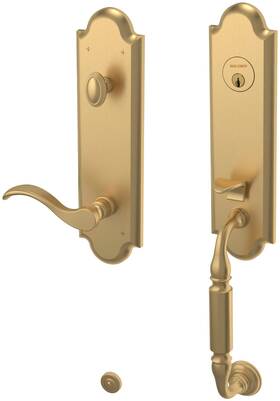 85350033lent Baldwin 85350.lent Manchester Left Handed One Piece Single - Brass