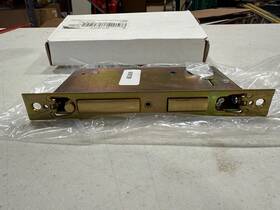 8632003 Baldwin 8632 Polished Brass Pocket Door Privacy Lock With 2-1/2 Inch Backset