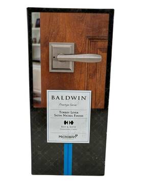 93530-011 Baldwin 9530-011 Torrey Privacy Bed And Bath Door Lever Satin Nickel New