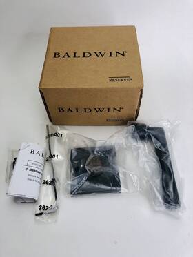 Hd.tub.r.csr.112 Baldwin 9br3500-024 Reserve Half Dummyset Tube Lever Rh Venetian Bronze