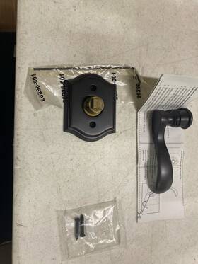 Hdcurrtar112 Baldwin 9br3500-060 Reserve Right Half Dummy Handleset Curve Lever Venetian Bro