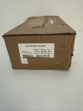 En.lkf.r.cfr.260.6l.ds.smc.kd Baldwin En.lkf.r.cfr.260 Lake Forest Single Cylinder Keyed Entry Door -p. Chrome