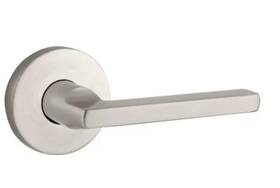 En.squ.l.crr.150.6l.ds.cky.kd Baldwin Passage Lever Set With Contemporary Round Rose
