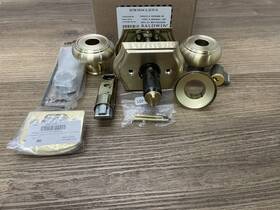 Entratar044 Baldwin Traditional Single Cylinder Keyed Entry Door Knob -read