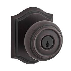 Entratar112 Baldwin Reserve Entry Traditional Knob And Arch Rose