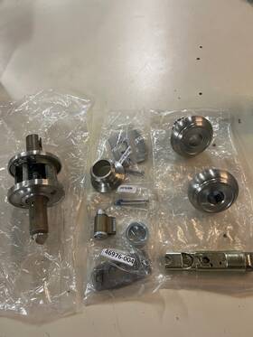 Entratrr150 Baldwin Keyed Entry Door Knob Round Rose Satin Nickel No Key