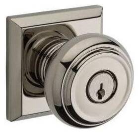 Entratsr055 Baldwin En.tra.tsr Traditional Single Cylinder Keyed Entry Door - Nickel
