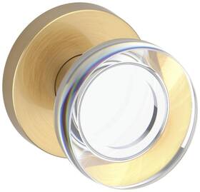Fdccycrr044 Baldwin Fd.ccy.crr Contemporary Crystal Non-turning Two-sided - Brass