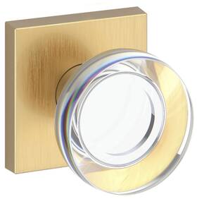 Fdccycsr044 Baldwin Fd.ccy.csr Contemporary Crystal Non-turning Two-sided - Brass