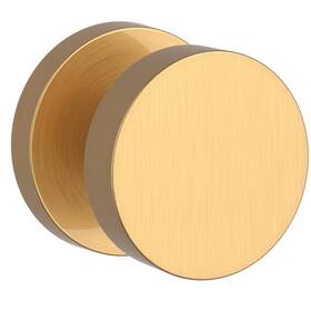 Fdconcrr044 Baldwin Fd.con.crr Contemporary Non-turning Two-sided Dummy Door - Brass