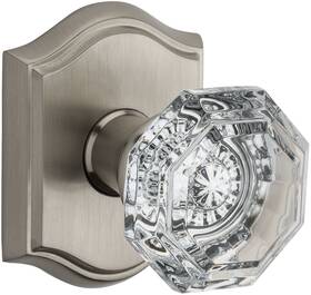 Fdcrytar150 Baldwin Crystal Non-turning Two-sided Dummy Door Knob Set