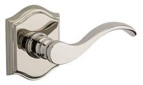 Fdcurtar055 Baldwin Fd.cur.tar Curve Non-turning Two-sided Through-door Dummy - Nickel
