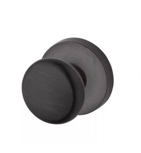 Fdroucrr112 Baldwin Round Non-turning Two-sided Dummy Door Knob Set -venetian