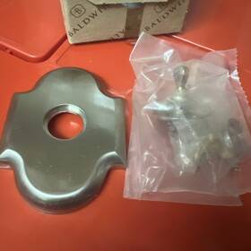 R033.150.idm Baldwin Hardware R033 Satin Nickel Idm Rose