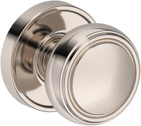Hdbrerrr055 Baldwin Hd.bre.rrr Bremerton Non-turning One-sided Dummy Door - Nickel