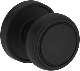 Hdbresrr190 Baldwin Hd.bre.srr Bremerton Non-turning One-sided Dummy Door - Black
